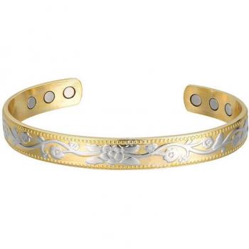 Bracelet magnétique pour femmes, soulagement douleur arthritique