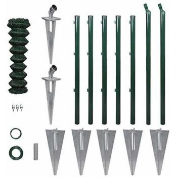 Recinzione di Sicurezza in Acciaio 1,0x15 m