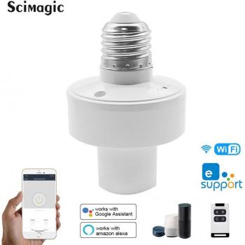 E27 Smart Lamp Holder with Alexa