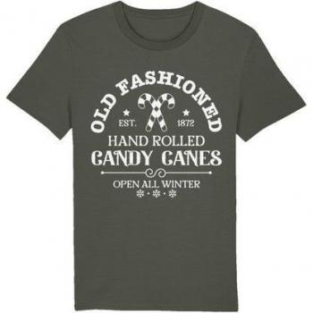 Grünes F4NT4STIC T-Shirt mit Weihnachtsmotiv