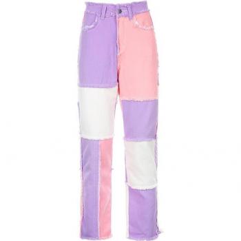 Pantalones estéticos de mujer Y2K