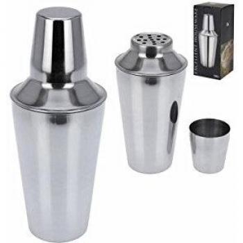 Sleek 8×21 cm Steel Shaker