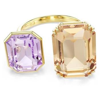 Swarovski Damenring Global Collection – Gold-Oktagon, 55 mm, Multicolor‑Finish