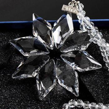Accessoire intérieur voiture pendentif fleur de neige