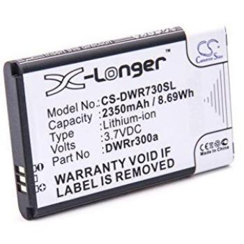 D-Link DWR300a Akku, 2350 mAh Ersatz