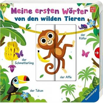 RAVENSBURGER 41686 Meine ersten Wörter: wilde Tiere