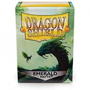 Arcane Tinmen AT-11036 Dragon Shield-Matte Standard Size Sleeves 100pk-Emerald