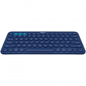 Logitech K380 Teclado Bluetooth Alemán Azul