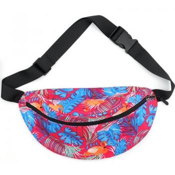AIREEBAY Women's Printed Leaf Waist Bag