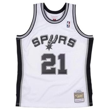 Jersey Mitchell & Ness San Antonio Spurs Taille L Blanc