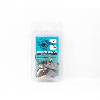 Tackle Tactics Revlockz HD NC Vite di Pesca 1/2 oz 3/0 – Set da 2