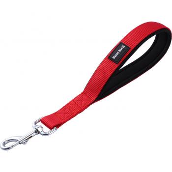 Short Leash for Medium Large Dogs with Padded Handle and Reflective Fibers