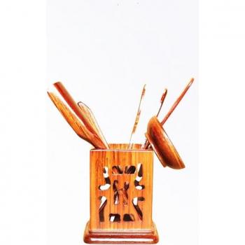 Set de Cucharas para Té Verde de Material Natural