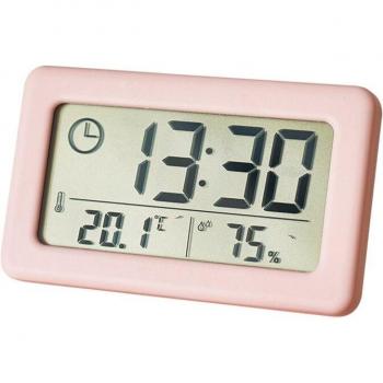 Despertador Digital con Indicador de Temperatura y Humedad