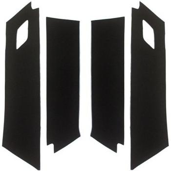 Garde de porte en cuir microfibre pour VW Touran
