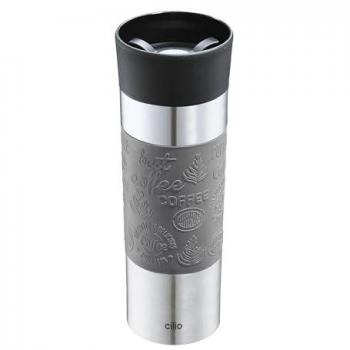 Cilio Edelstahl Thermobecher VIAGGIO mit 360° Trinkverschluss