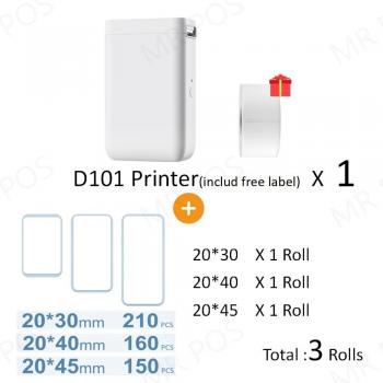 Impresora Térmica Niimbot Mini D101 D11 D110 Plus Sin Tinta