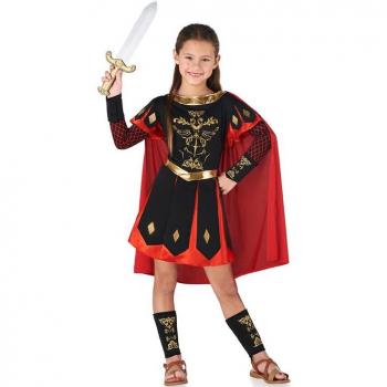 Disfraz Infantil de Centurión Romano rojo y dorado