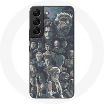 Coque pour Samsung Galaxy S21 FE Affiche Game of Thrones Saison 8