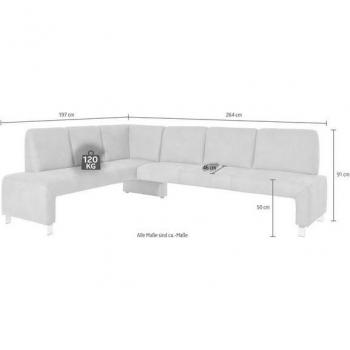 Moderne Eckbank Intenso von exxpo