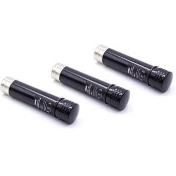 Batterie compatible vhbw 3x pour Black & Decker VP100, VP110, VP130