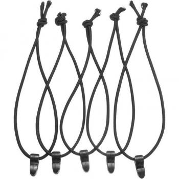 1pc Black Bungee Tie with Hook