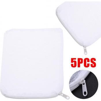 5Pcs Fish Tank Filter Bag for Bio Ball and Active Carbon 20*14cm