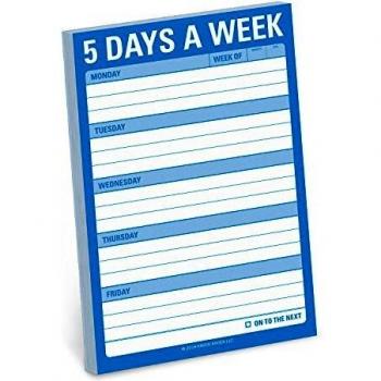 Knock Knock 5 Days A Week Great Big Sticky Note