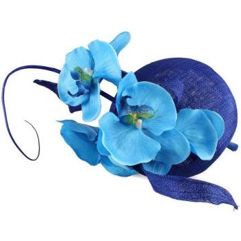 Yellow Sinamay Derby Hat for Women