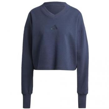Adidas Sweatshirt ALL SZN IW1028 Dunkelblau Loose Fit L Damen