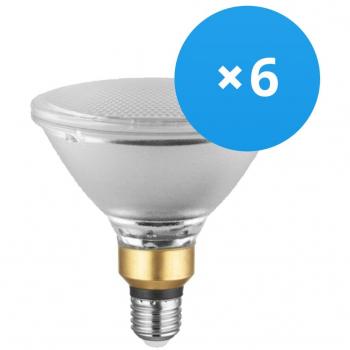 Lot de 6 Ampoules Spot LED E27 PAR38 15.2W 1035lm 36D