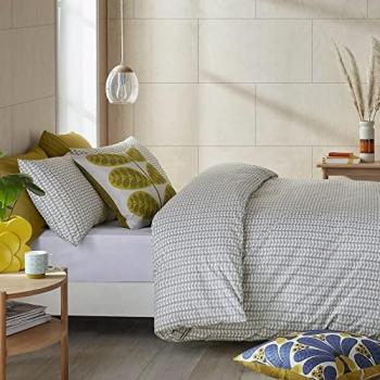 Orla Kiely Tiny Stem 100% Cotton Duvet Cover Bedding Set
