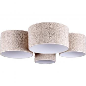 Euluna Bouclé Ceiling Light Collection, Ecru