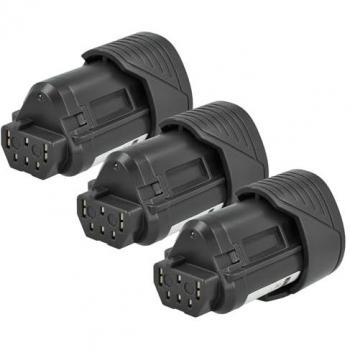 PowerBoost 3-Pack 12V 1500 mAh Li‑Ion Batteries – Compatible with AEG L1215/L1220/L1230