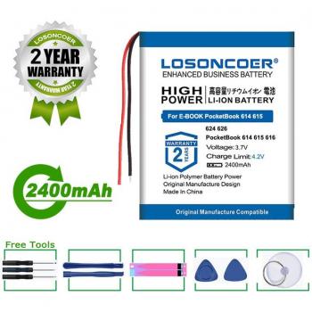 Cargador interno 2400 mAh PocketBook 627 Lux 3