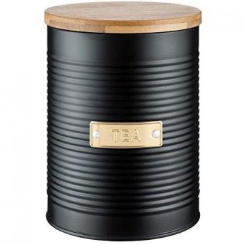 Typhoon Tea Storage Canister with Bamboo Lid