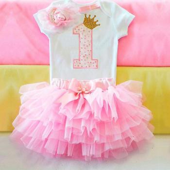 Outfit de Fiesta para Primer Cumpleaños