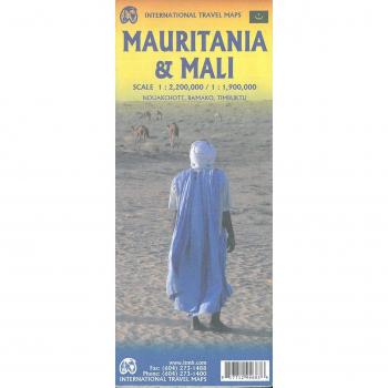 ITM Mauritanië / Mali | Landkaart en Autokaart 1:2.200.000 / 1:1.900.000