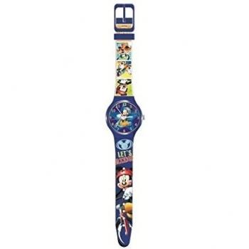 Diakakis Reloj Infantil con Licencia Mickey Mouse 7cm Azul