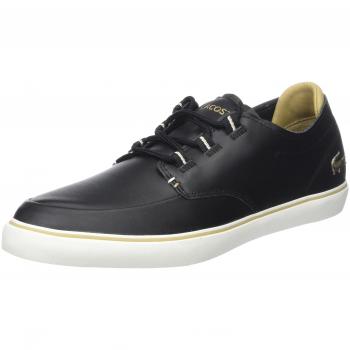 Lacoste Herren Esparre Deck 118 3 CAM00288X0 Sneaker, Schwarz, 41 EU