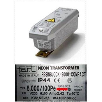 TRASFORMATORE PER INSEGNE NEON 5000 VOLT 100mA