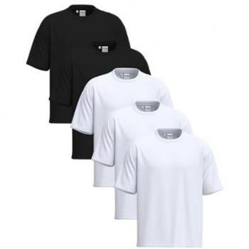 Selected Homme Basic T-Shirt 5er-Pack