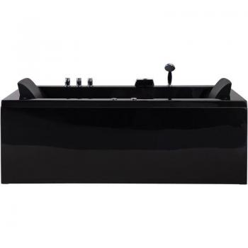 AcquaZen Nero Vasca Destra con LED