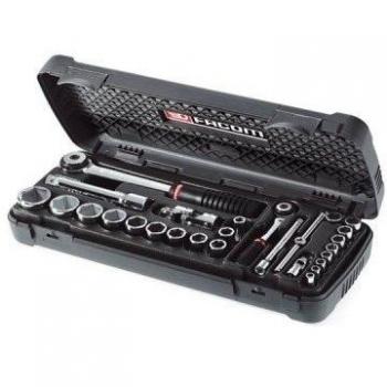 Conjunto de llaves de cabeza Allen Facom RS.1PB 0,25” y 0,5”