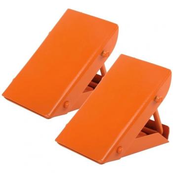 Cales de roues repliables en acier