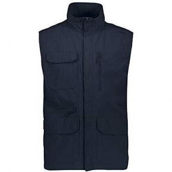 CMP Herren-Nylon-Weste, atmungsaktiv, mit extra großen Fächern – Cosmo, 46