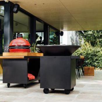 Plancha brasero Classic PRO 100 Noir + Housse