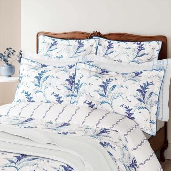 V&A Indigo Baroque Duvet Cover – Kingsize Supreme