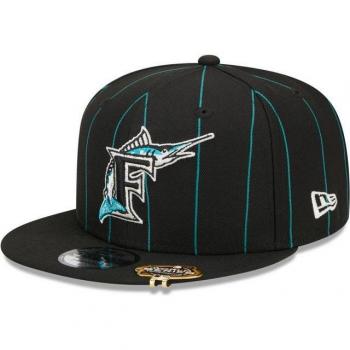 Casquette snapback New Era 9fifty – Pinstripe Florida Marlins