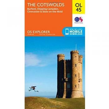 The Cotswolds Map | Burford, Chipping Campden, Cirencester & Stow-on-the-Wold |